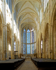 vue intérieure de l'abbatiale