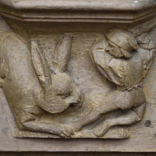 "fuir devant un lièvre"