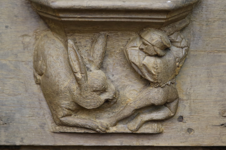 "fuir devant un lièvre"